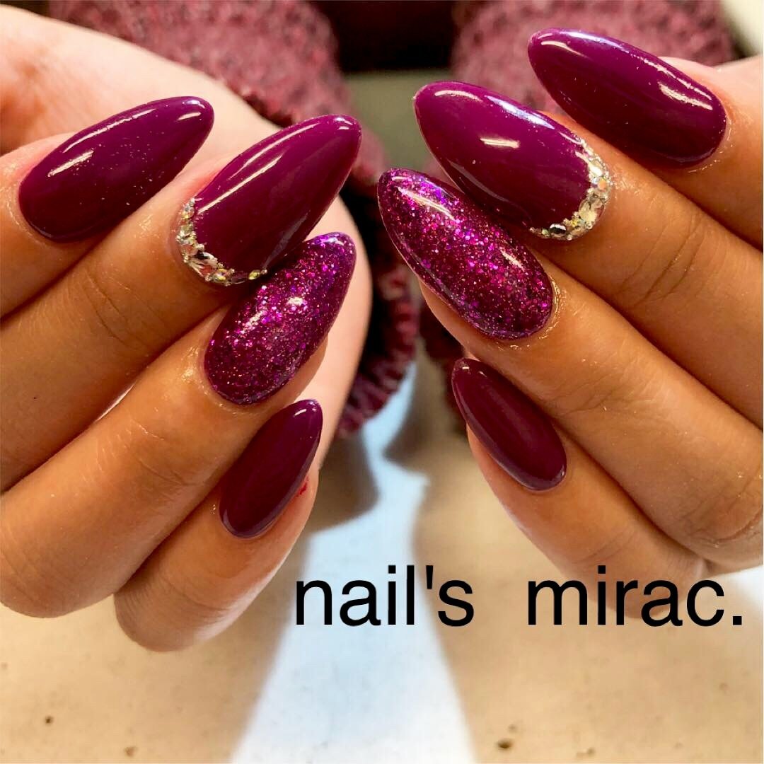 冬 クリスマス ブライダル パーティー ハンド Nail Smirac 林 智子のネイルデザイン No ネイルブック