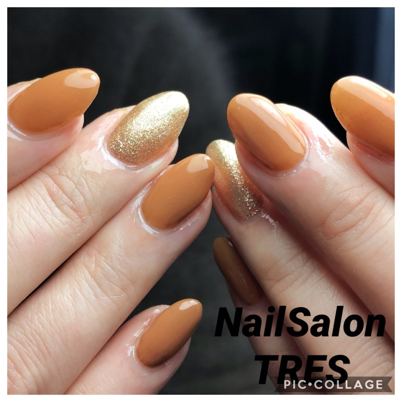 秋 冬 ハンド シンプル ワンカラー Nailsalontresのネイルデザイン No 3804507 ネイルブック