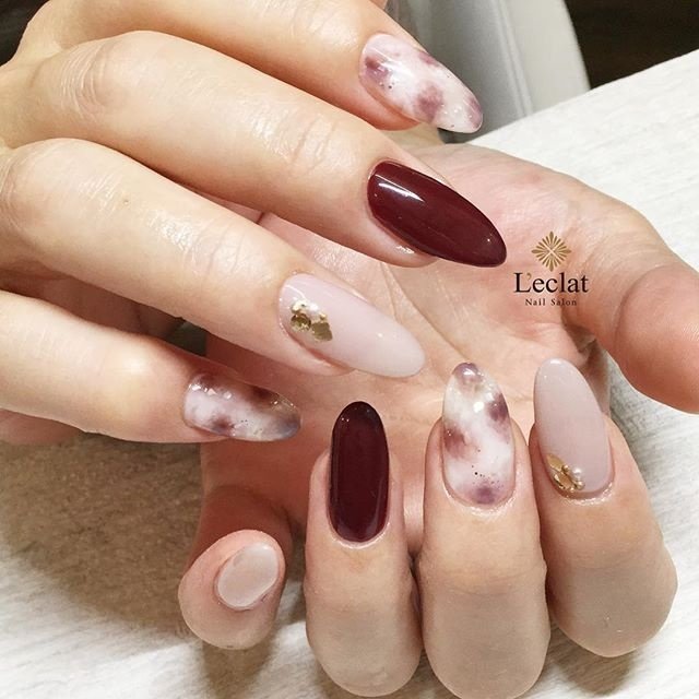 秋 冬 お正月 女子会 ハンド Nailsalon Leclatのネイルデザイン No ネイルブック