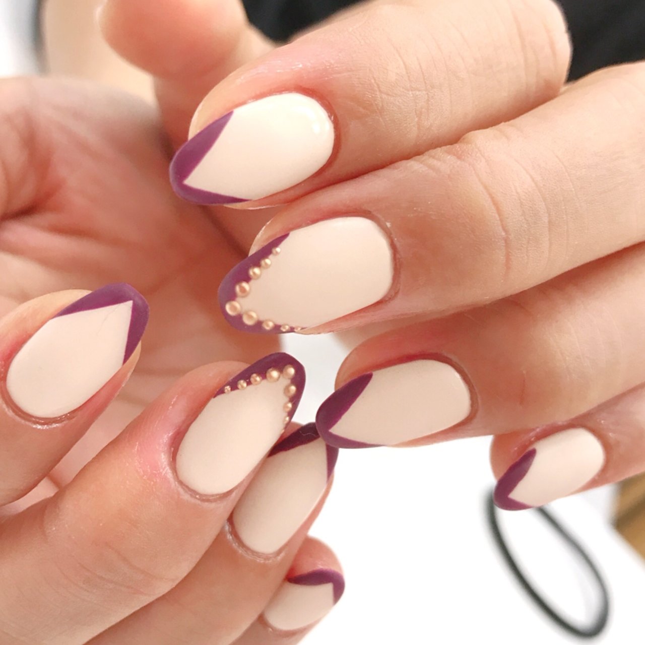 オールシーズン オフィス デート 女子会 ハンド Nail Salon Purivaのネイルデザイン No ネイルブック