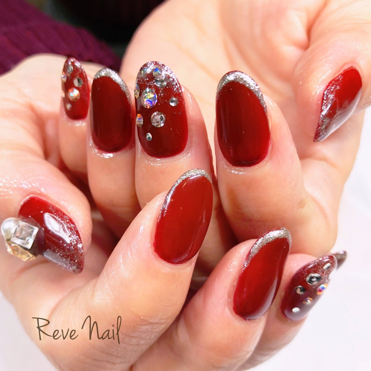 冬 オールシーズン クリスマス パーティー ハンド Revenail Marieのネイルデザイン No ネイルブック