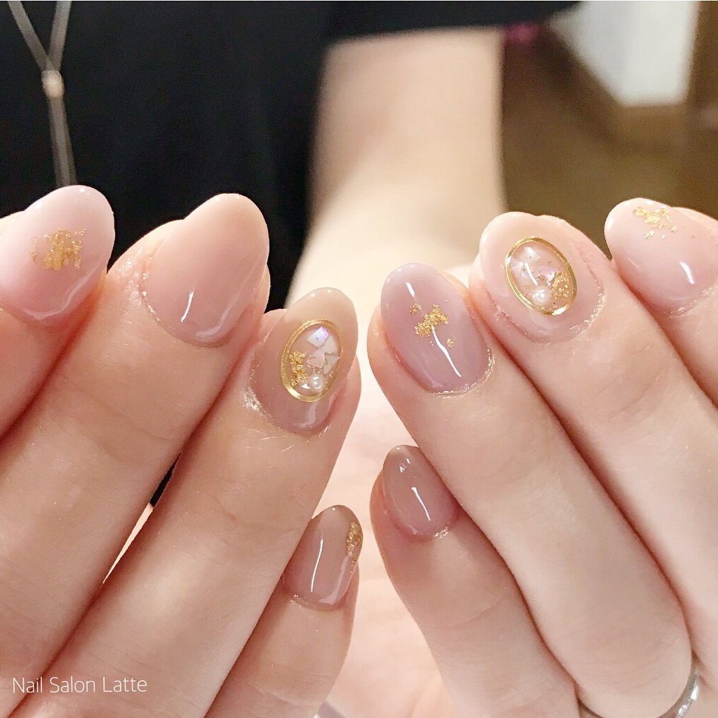 オールシーズン オフィス デート 女子会 ハンド Nail Latteのネイルデザイン No 3814751 ネイルブック