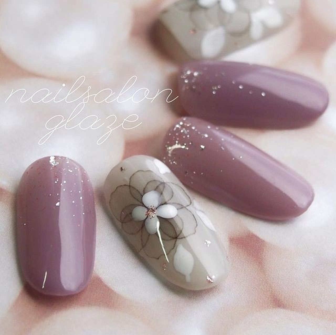 冬/お正月/成人式/卒業式/ハンド - chinaのネイルデザイン[No