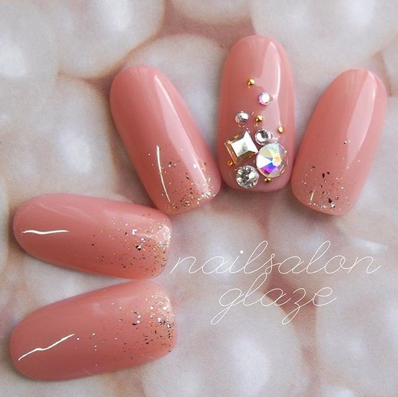 オールシーズン 入学式 オフィス ハンド シンプル Chinaのネイルデザイン No ネイルブック