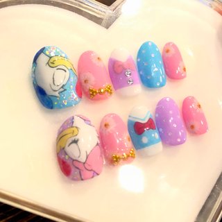 人気順 ドナルドのネイルデザイン ネイルブック