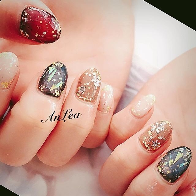 オールシーズン パーティー デート 女子会 ハンド ネイルサロンanlea アンレア 本厚木のネイルデザイン No ネイルブック