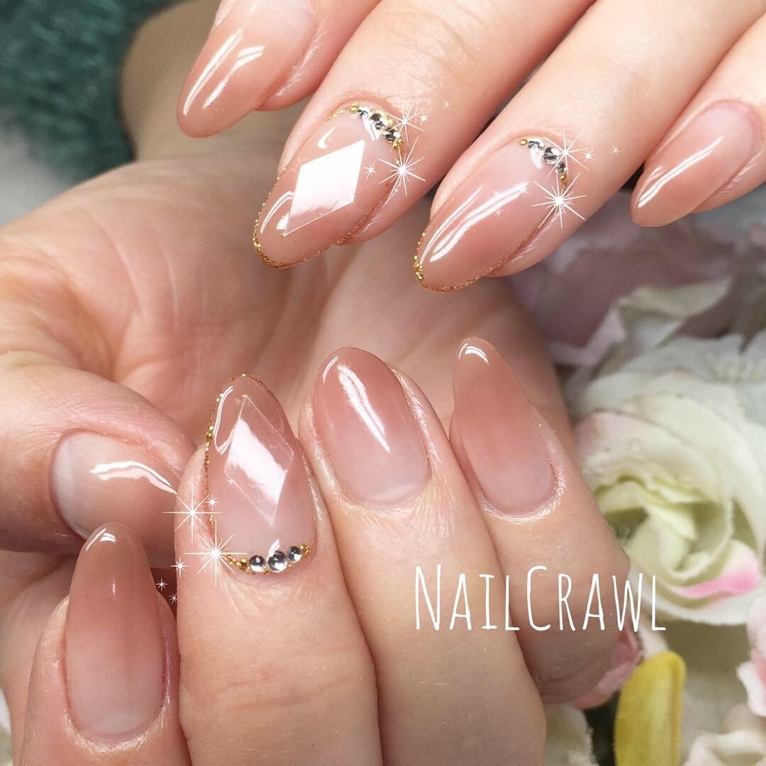 オールシーズン お正月 オフィス 女子会 ハンド ネイルクロールのネイルデザイン No 331 ネイルブック