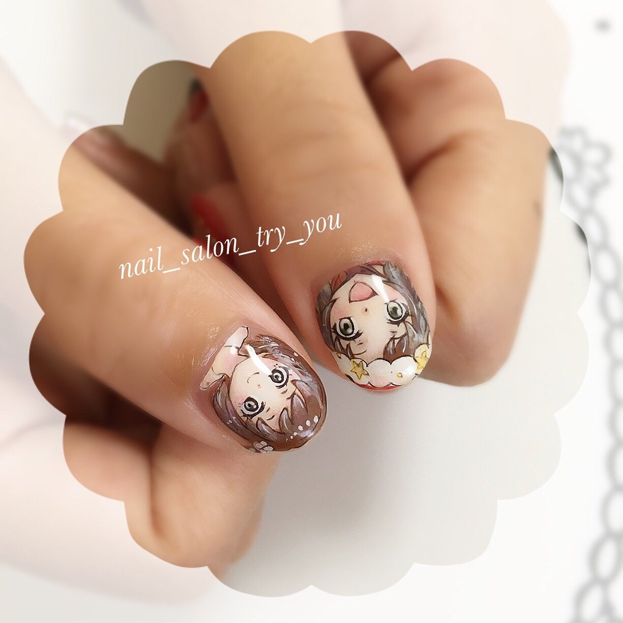 オールシーズン バレンタイン ライブ パーティー ハンド Nail Salon Try Youのネイルデザイン No 332 ネイルブック