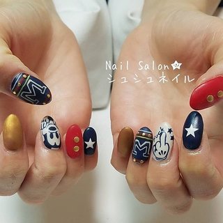 おすすめ順 ホワイト 白 実はミッキーはそんなに好きじゃないとのこと 笑のネイルデザイン ネイルブック