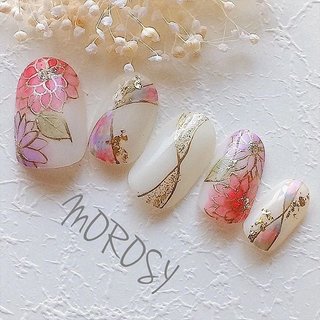 おすすめ順 白無垢ネイルのネイルデザイン 10ページ目 ネイルブック