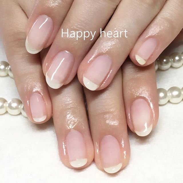 オールシーズン オフィス ハンド シンプル Happyheartのネイルデザイン No ネイルブック