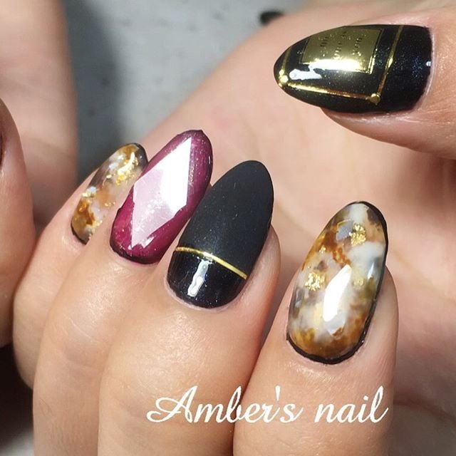 冬 旅行 ライブ パーティー ハンド Amber S Nail アンバーズネイルのネイルデザイン No ネイルブック