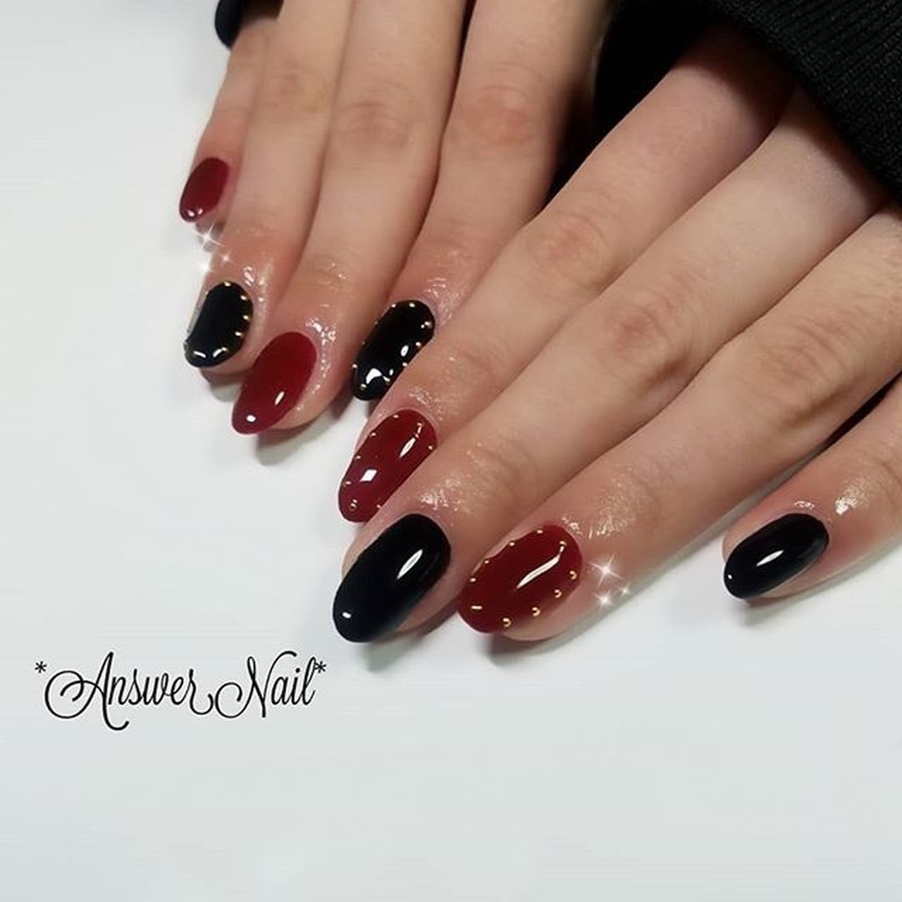 オールシーズン ライブ パーティー ハンド シンプル Answer Nailのネイルデザイン No ネイルブック