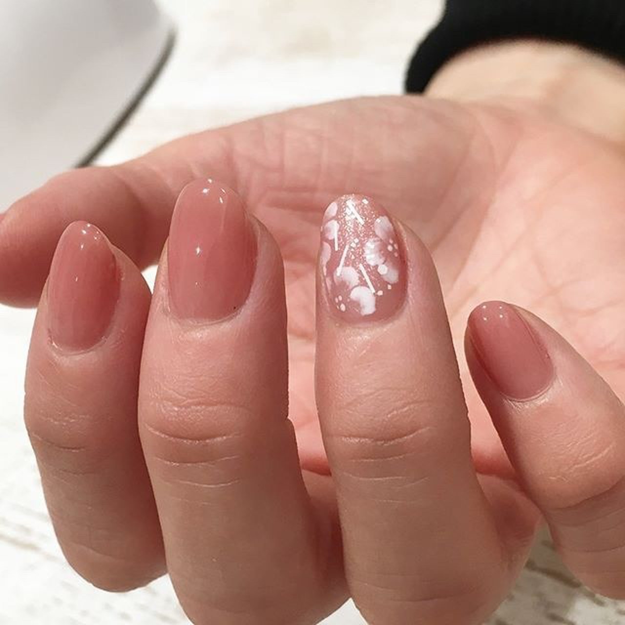 春 冬 オフィス ブライダル ハンド 宮川まり恵のネイルデザイン No ネイルブック