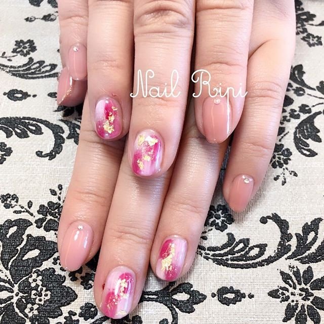 オールシーズン パーティー デート 女子会 ハンド Ripi0528のネイルデザイン No ネイルブック