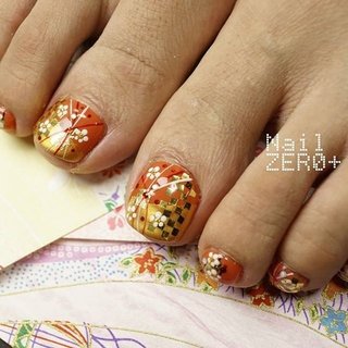 豪華絢爛なフットネイル。 市松模様や水引ネイルの縁起良さもいいですね✨
#nailzeroplus #ネイルゼロプラス
#nail #ネイル #市松模様 #水引ネイル #和柄ネイル #着物ネイル #お正月ネイル 
#nails #ネイルアート 
#followme #gel #美爪 
#ikebukuro #mensnailist #nailstgram
#fashion #art #sofiragel #beauty
#ジェルネイル  #池袋 #メンズネイリスト #nailbook #ネイルブック #冬ネイル #japanesenails #instagood #ネイリスト募集中 #お正月 #成人式 #パーティー #女子会 #フット #ワンカラー #和柄 #ミディアム #オレンジ #ゴールド #ジェルネイル #お客様 #塩見隼人 [池袋]ネイルゼロプラス #ネイルブック