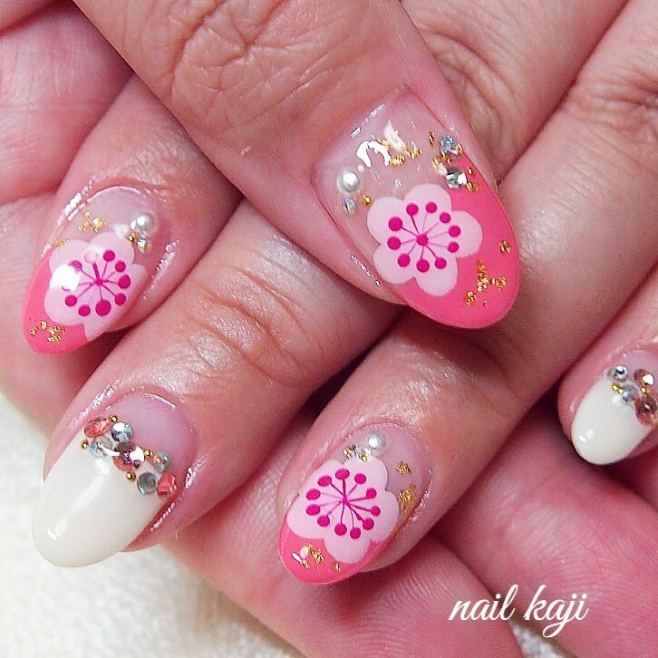 冬 お正月 成人式 卒業式 ハンド Nail Kajiのネイルデザイン No ネイルブック