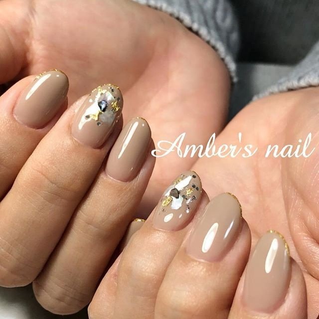 冬 オフィス デート 女子会 ハンド Amber S Nail アンバーズネイルのネイルデザイン No ネイルブック