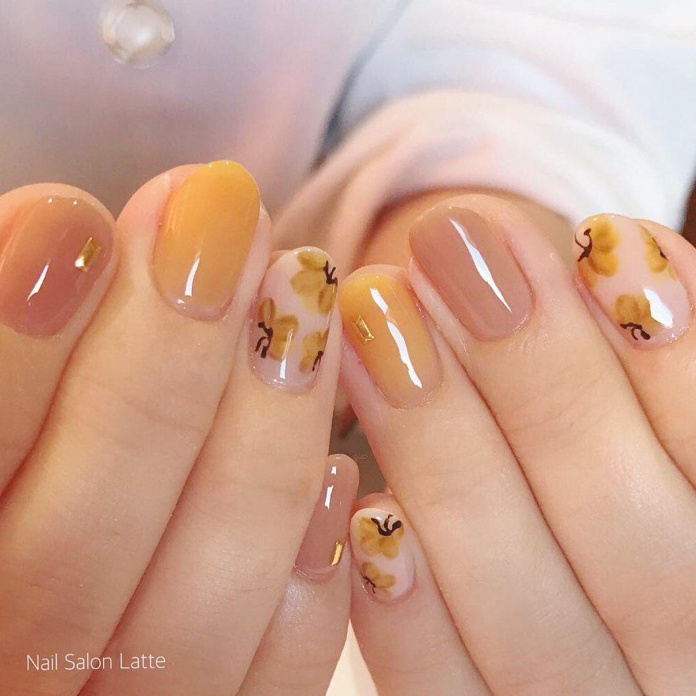 オールシーズン デート 女子会 ハンド シンプル Nail Latteのネイルデザイン No ネイルブック