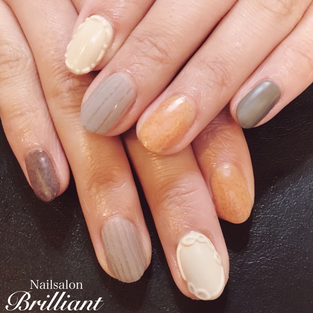 春 冬 デート 女子会 ハンド Nailsalonbrilliantのネイルデザイン No ネイルブック