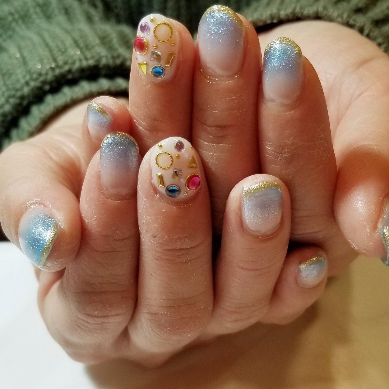 冬 旅行 海 リゾート ハンド Nana Nailのネイルデザイン No ネイルブック