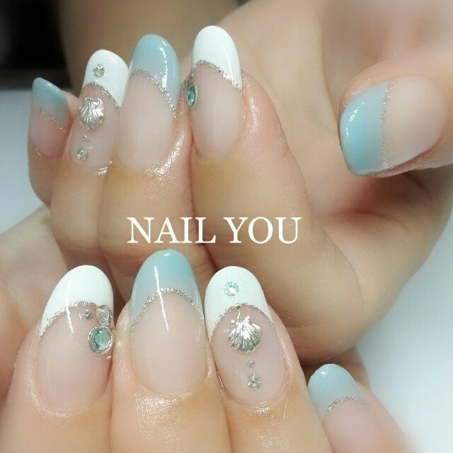 春 夏 リゾート デート ハンド Nailyouのネイルデザイン No ネイルブック