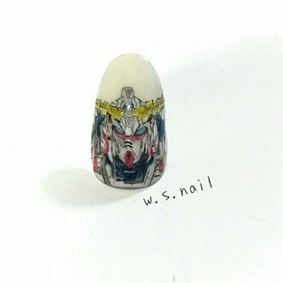 ガンダムネイルのネイルデザイン ネイルブック