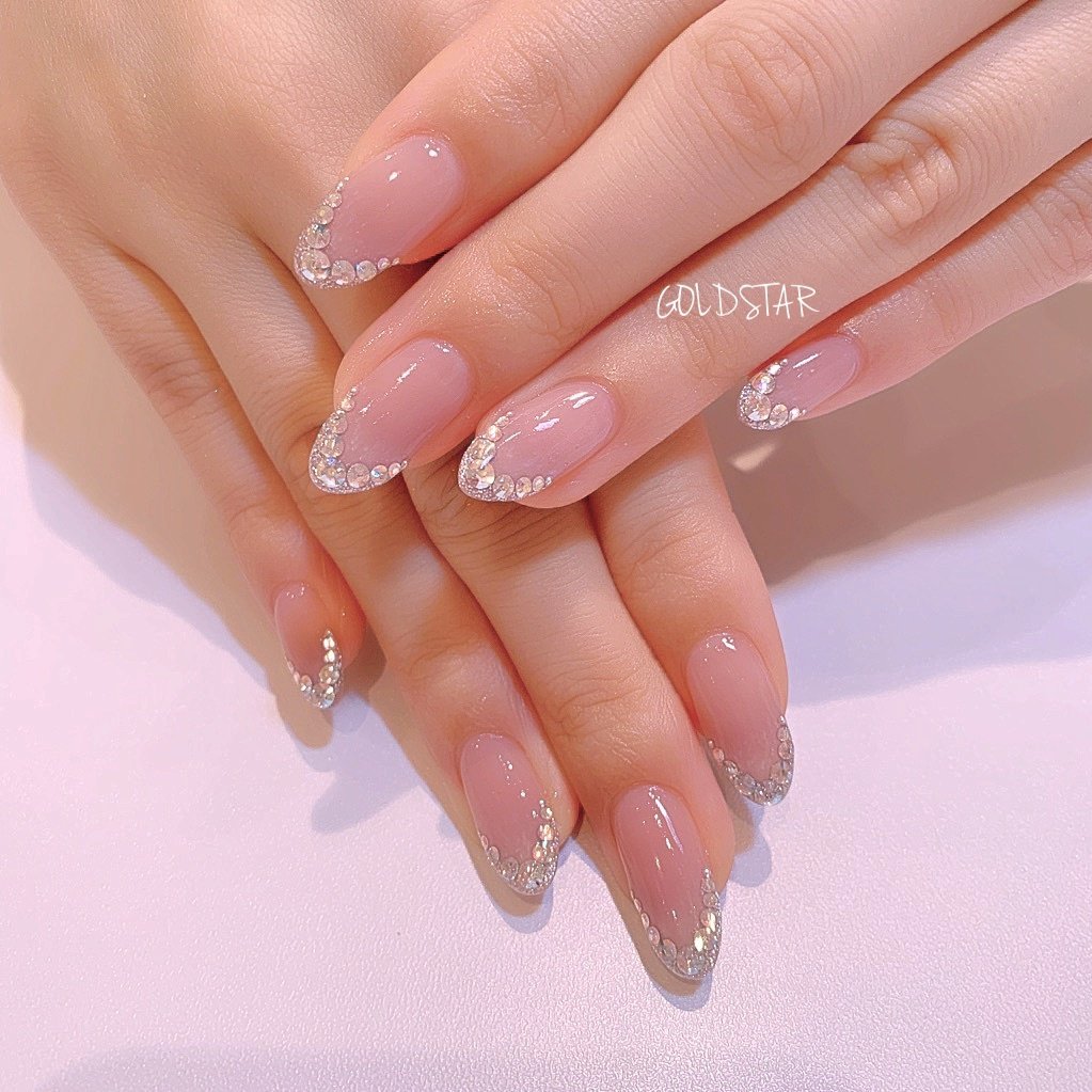 オールシーズン 成人式 オフィス ブライダル ハンド Agloss Nailのネイルデザイン No ネイルブック