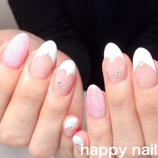 春 冬 オールシーズン シンプル フレンチ Happy Nailのネイルデザイン No ネイルブック