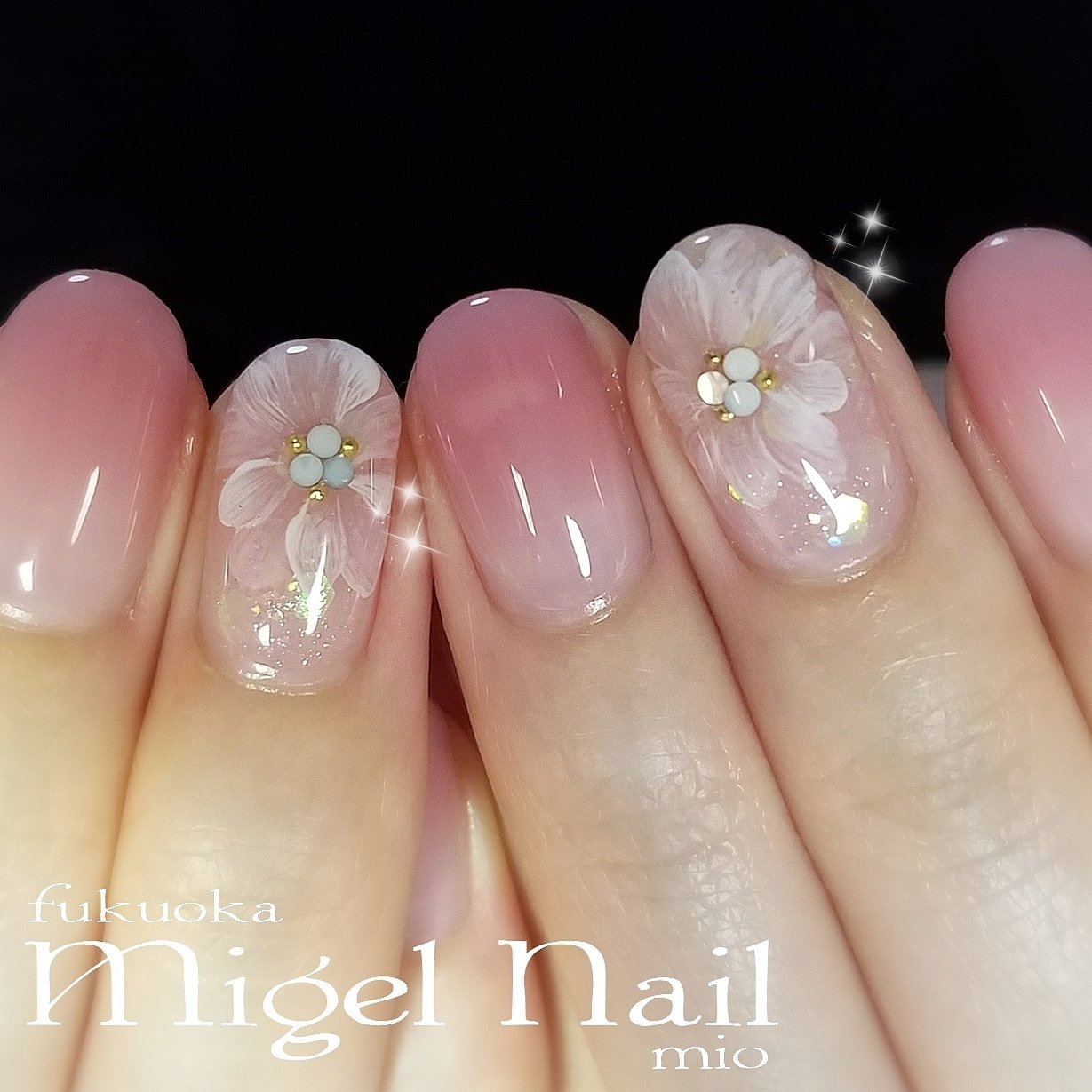 成人式 バレンタイン ブライダル パーティー シンプル Migel Nailのネイルデザイン No ネイルブック