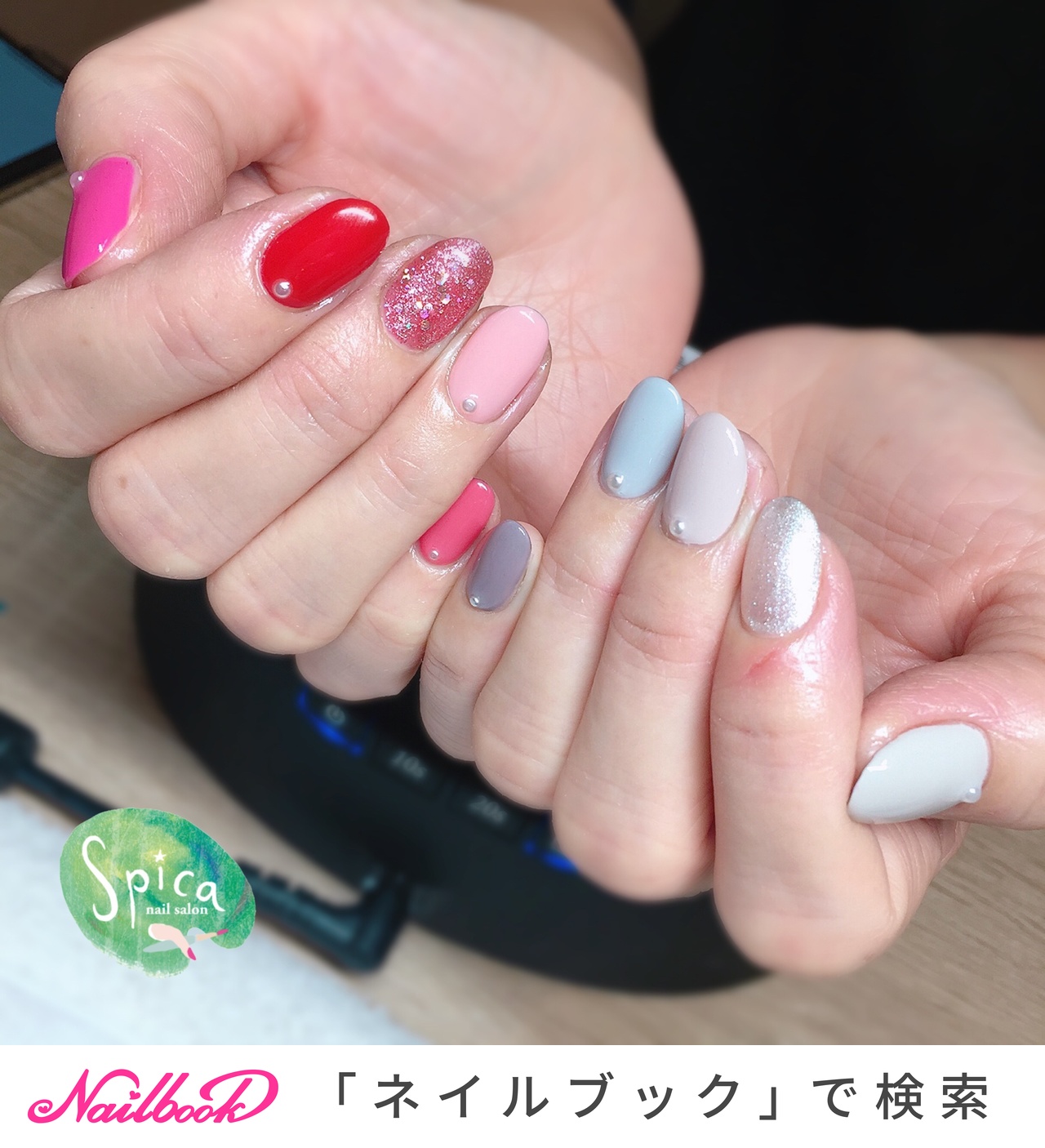 オールシーズン/ハンド/シンプル/ラメ/ワンカラー - nailsalon