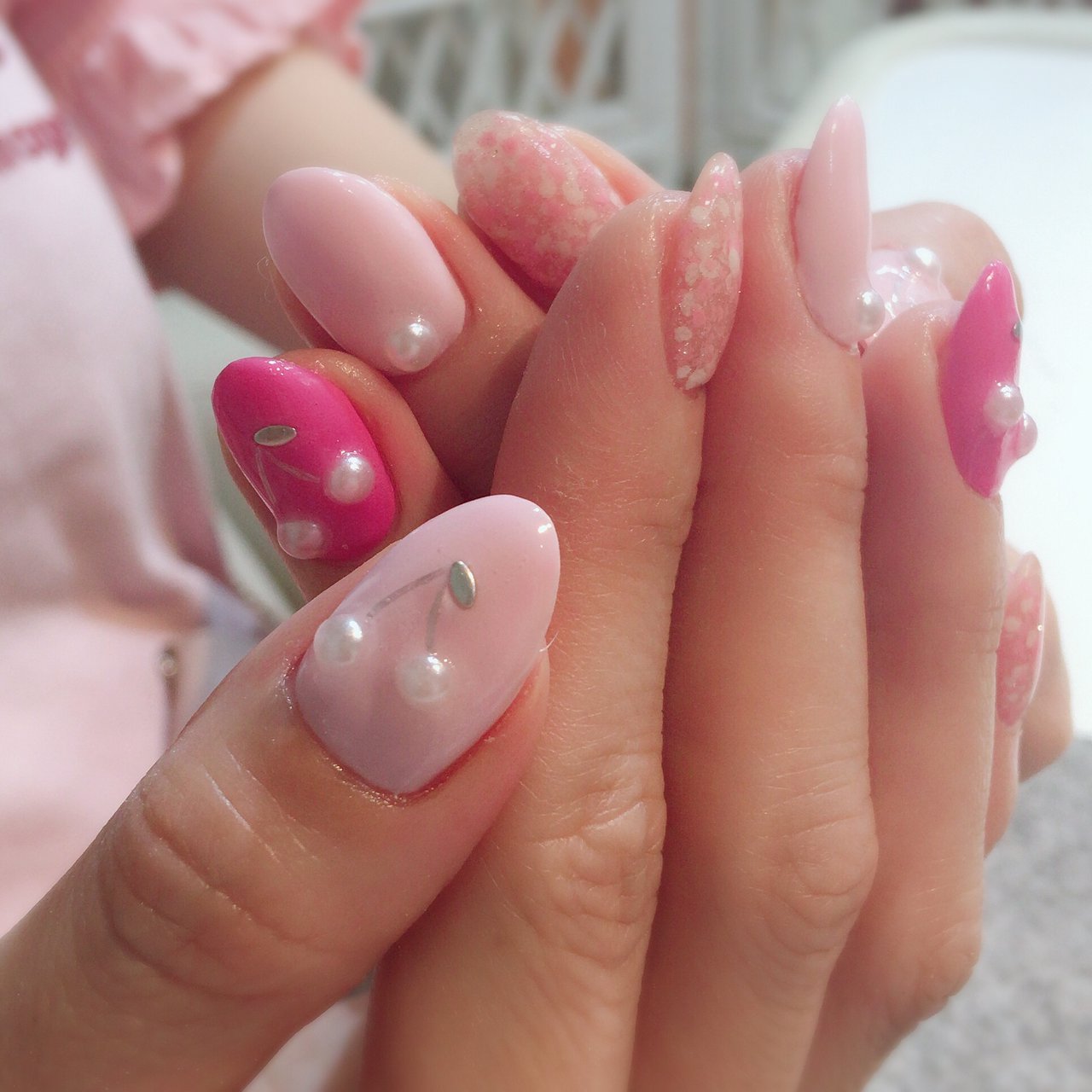 春 オールシーズン デート ハンド シンプル 溝の口 Nail Trees ネイルトゥリース のネイルデザイン No ネイル ブック