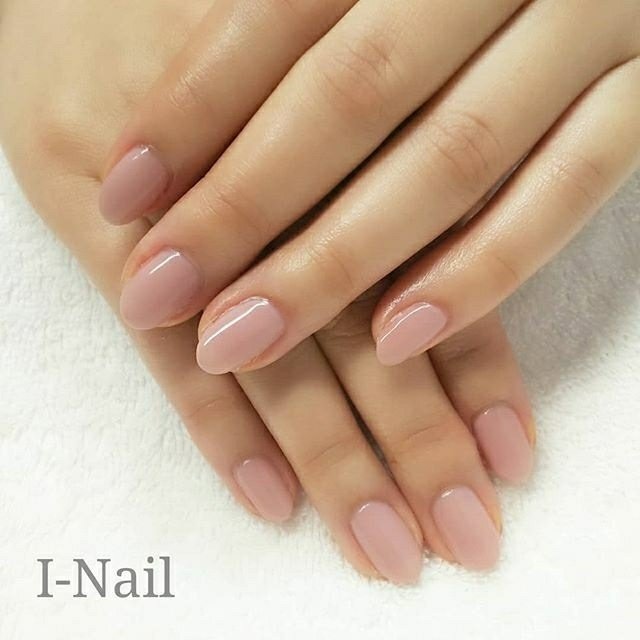 オールシーズン シンプル ベージュ ピンク ジェル Isako I Nailのネイルデザイン No ネイルブック