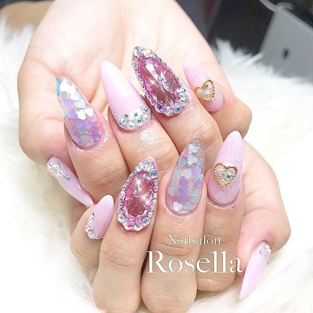 冬 オールシーズン 成人式 バレンタイン ハンド Rosella Okaeriのネイルデザイン No ネイルブック