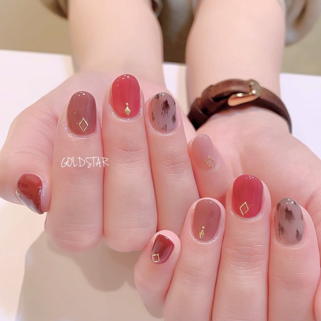 オールシーズン 成人式 オフィス ブライダル ハンド Agloss Nailのネイルデザイン No ネイルブック