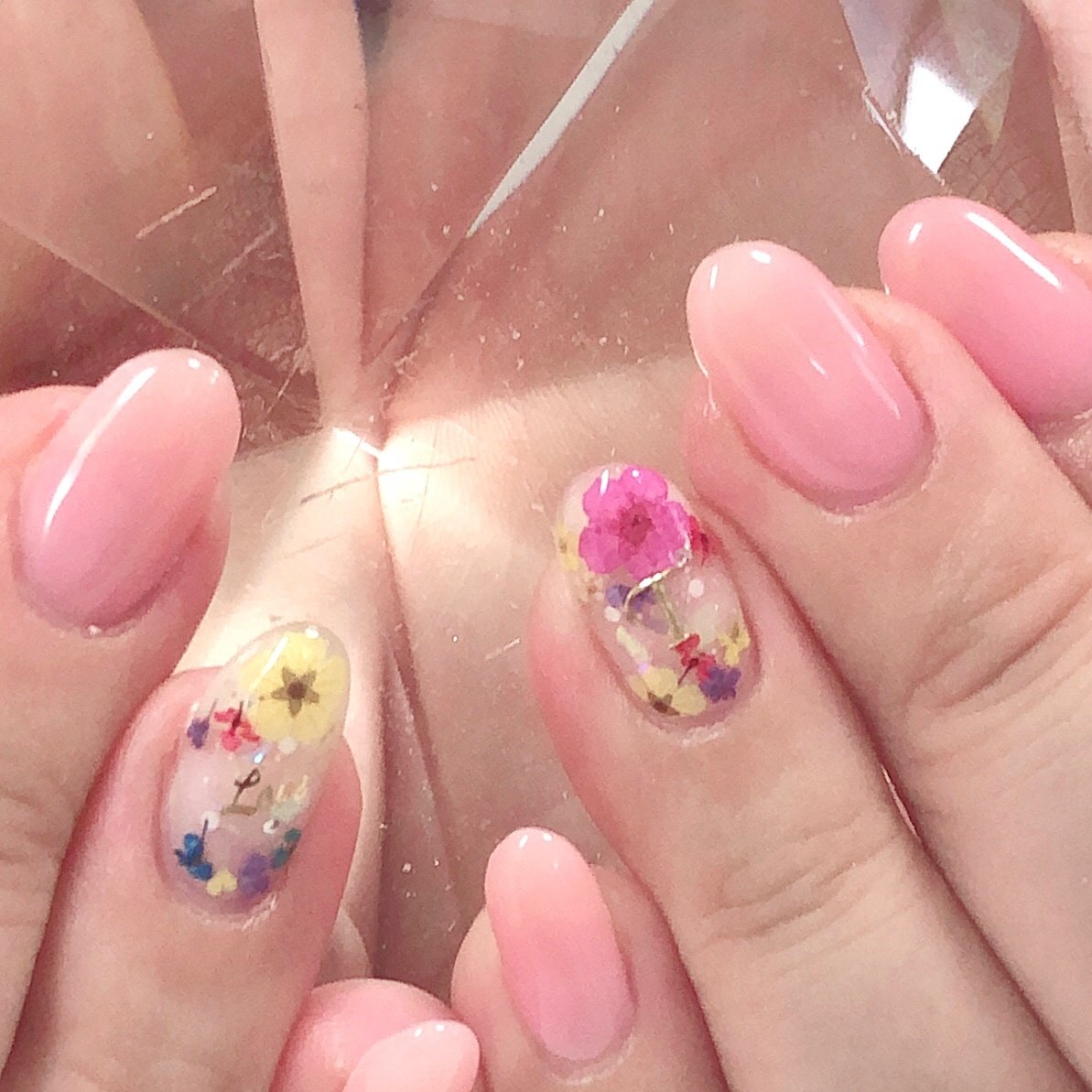 オールシーズン オフィス デート シンプル ラメ Happy Nailのネイルデザイン No ネイルブック