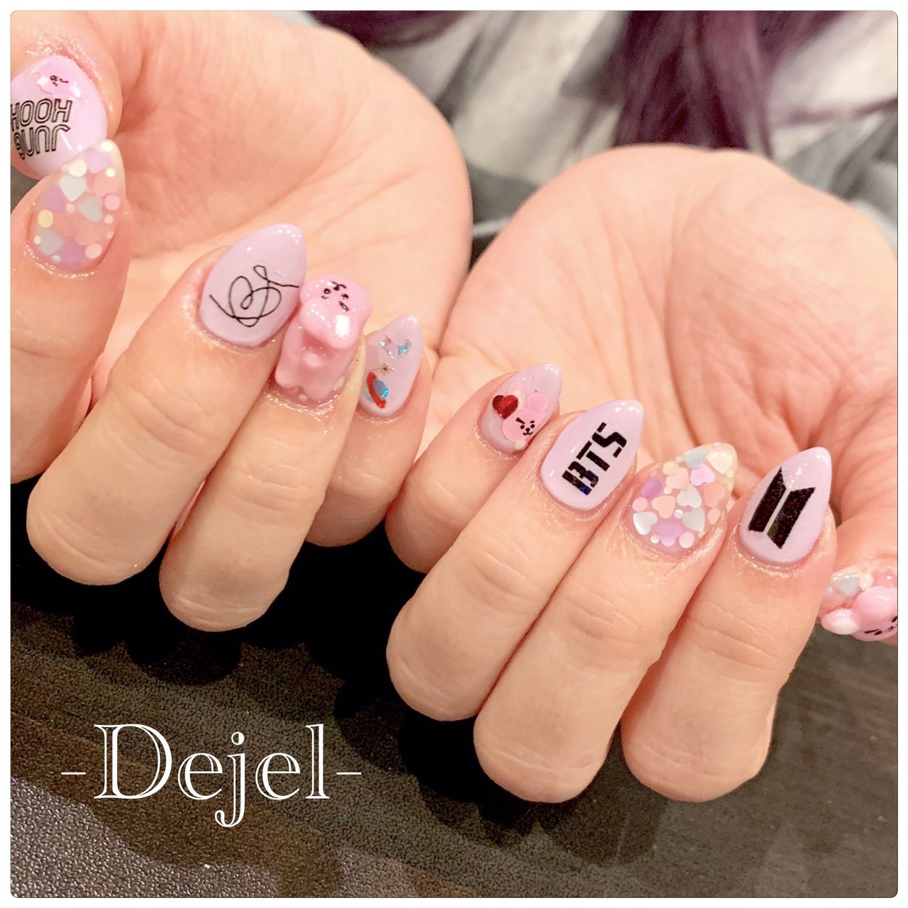 オールシーズン 旅行 ライブ パーティー ハンド Nail Salon Dejel ディジェールのネイルデザイン No ネイル ブック