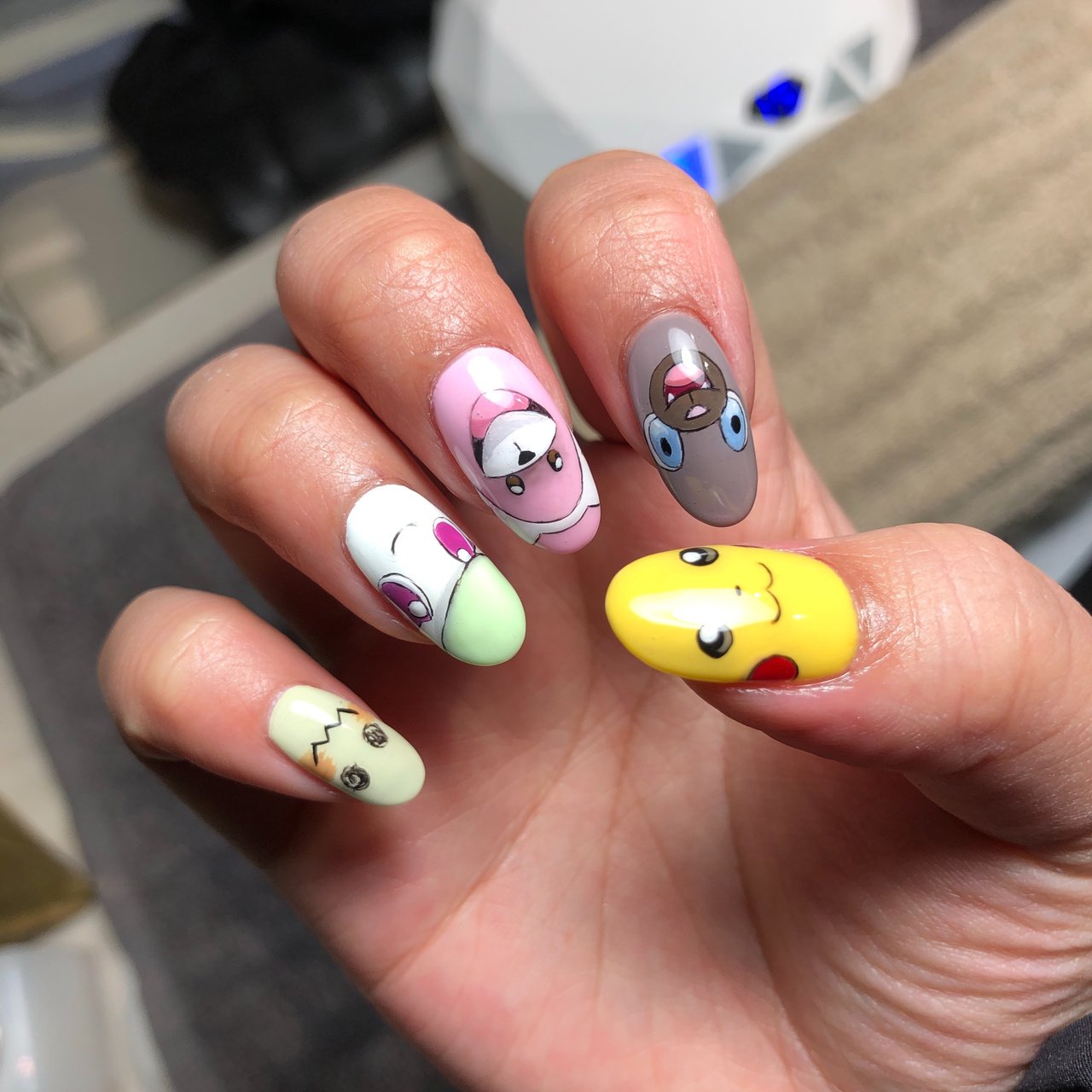 オールシーズン 旅行 ライブ ハンド ワンカラー Nails Umbrellaのネイルデザイン No ネイルブック