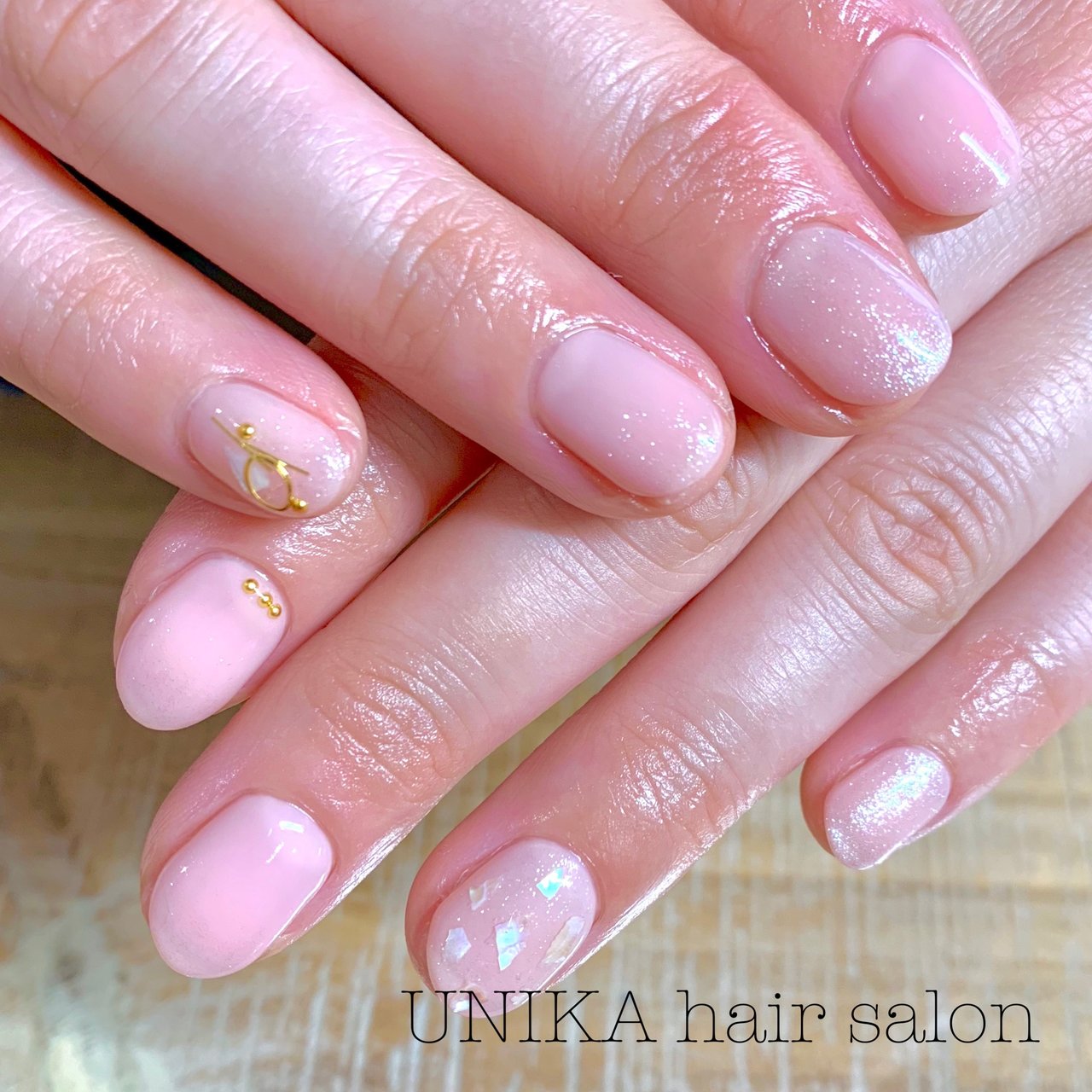 春 冬 オールシーズン オフィス ハンド Unika Nailのネイルデザイン No ネイルブック