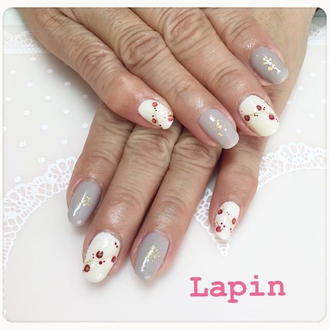 冬 お正月 成人式 ハンド 和 ラパンのネイルデザイン No ネイルブック