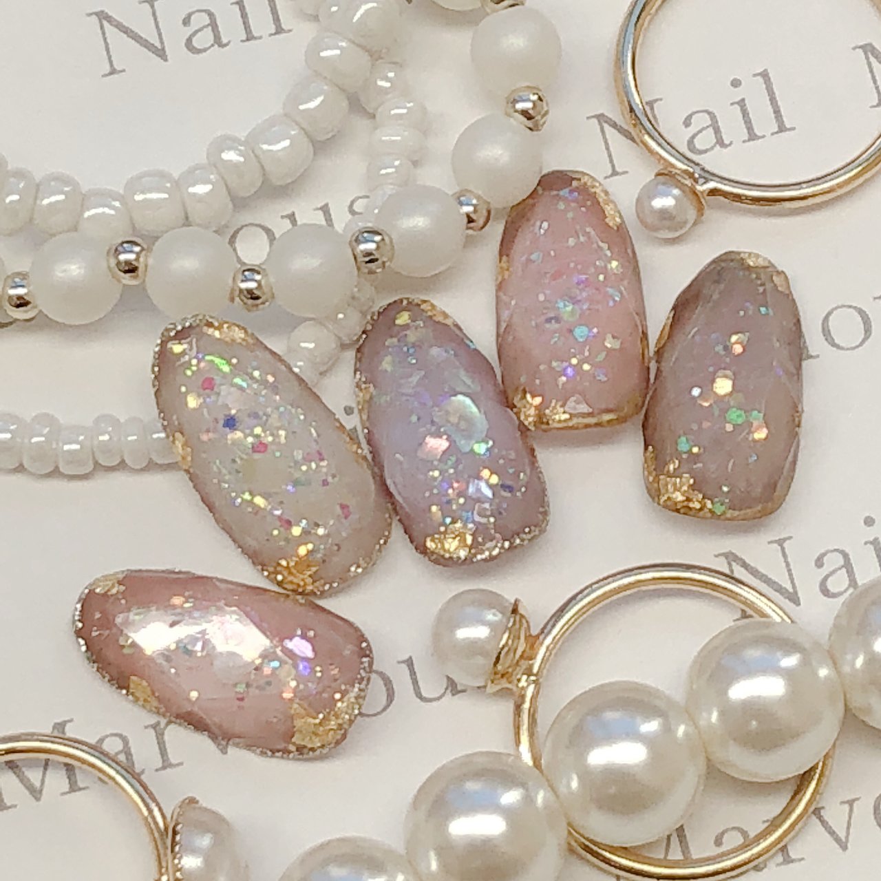 入学式 オフィス ブライダル パーティー ハンド 原田涼子 ｍarvelous大宮東口店 のネイルデザイン No ネイルブック