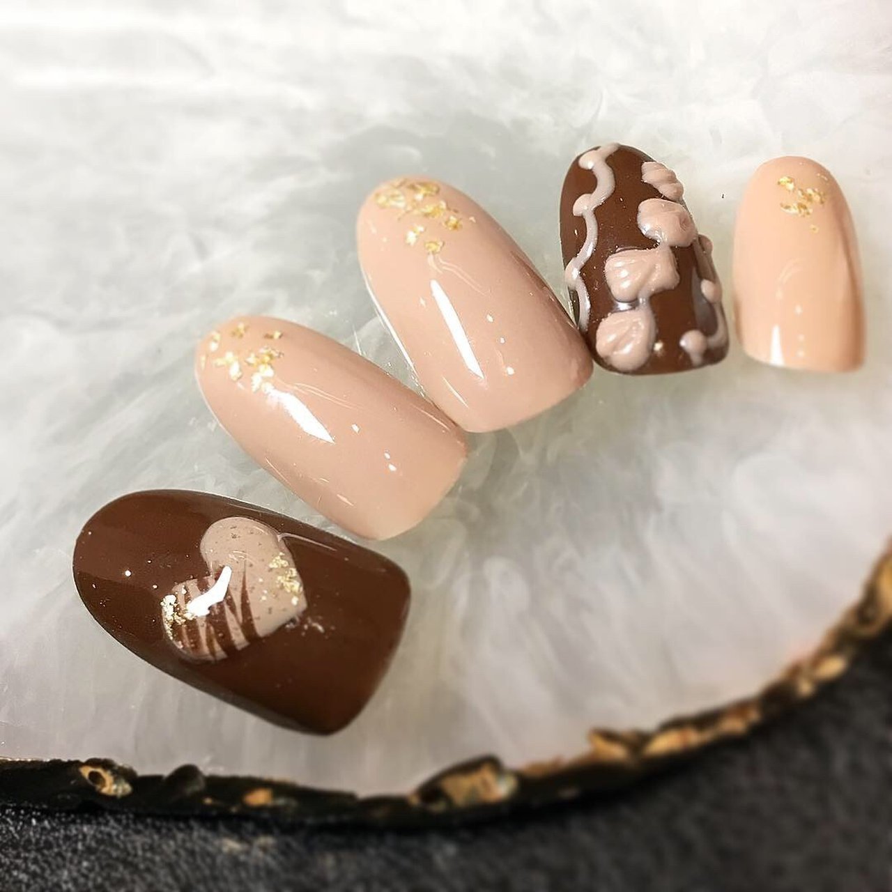 冬 オールシーズン バレンタイン クリスマス ハンド 溝の口 Nail Trees ネイルトゥリース のネイル デザイン No ネイルブック