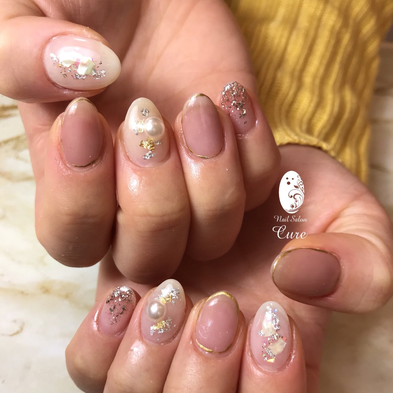 春 夏 秋 冬 ハンド Nail Salon Cureのネイルデザイン No ネイルブック