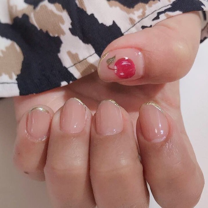 オールシーズン ハンド ワンカラー アンティーク ショート 杉村渚のネイルデザイン No ネイルブック