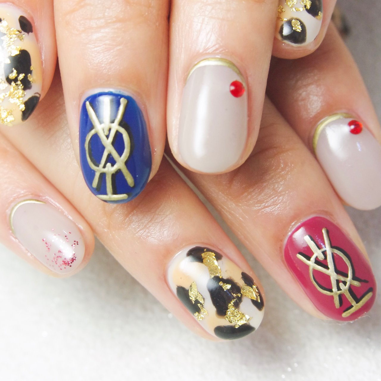 秋 冬 成人式 ライブ ハンド Uccのネイルデザイン No ネイルブック