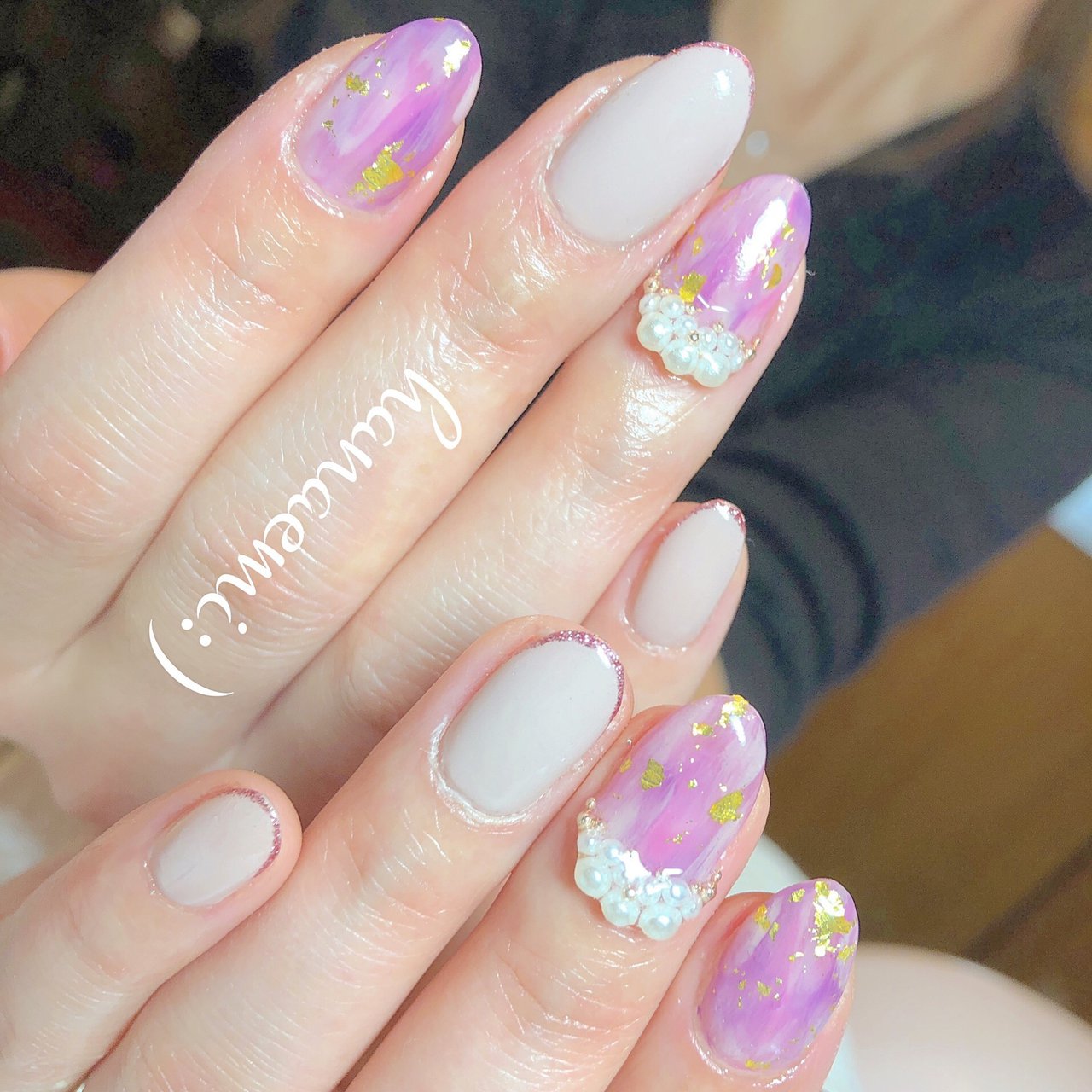 オールシーズン オフィス デート ハンド ワンカラー Nail Smile Hanaemiﾟ ﾟஐ美沙 のネイル デザイン No ネイルブック