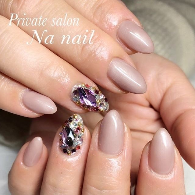 秋 冬 オールシーズン ハンド シンプル Na Nailのネイルデザイン No ネイルブック