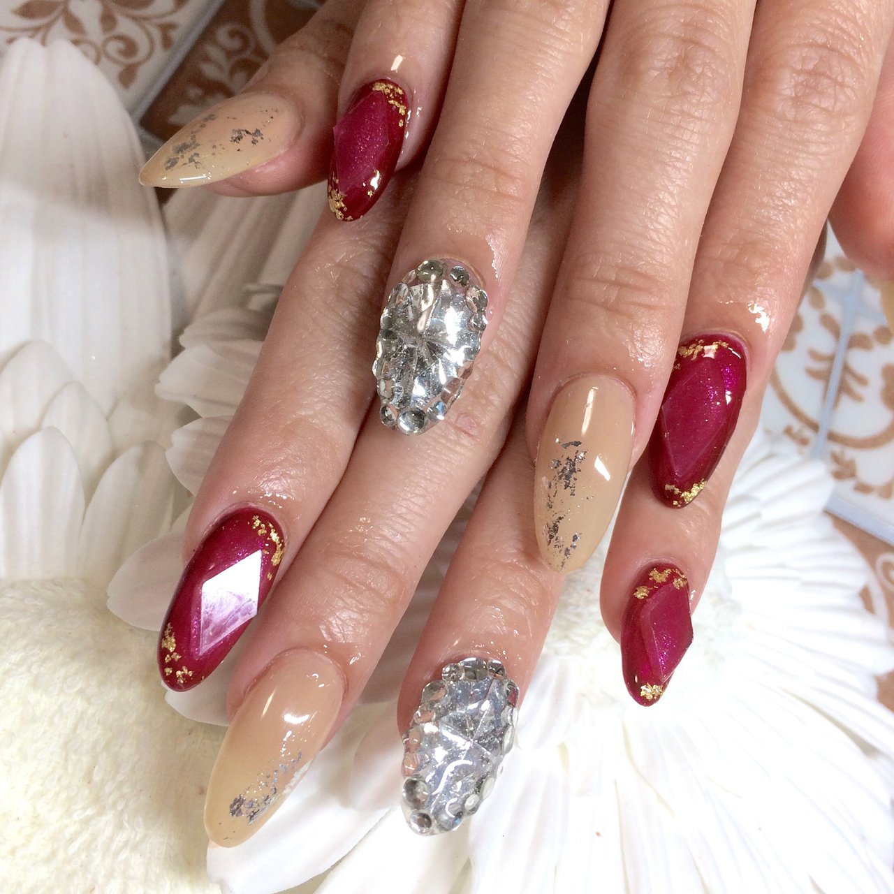 オールシーズン 成人式 パーティー 女子会 ハンド Eriのネイルデザイン No ネイルブック