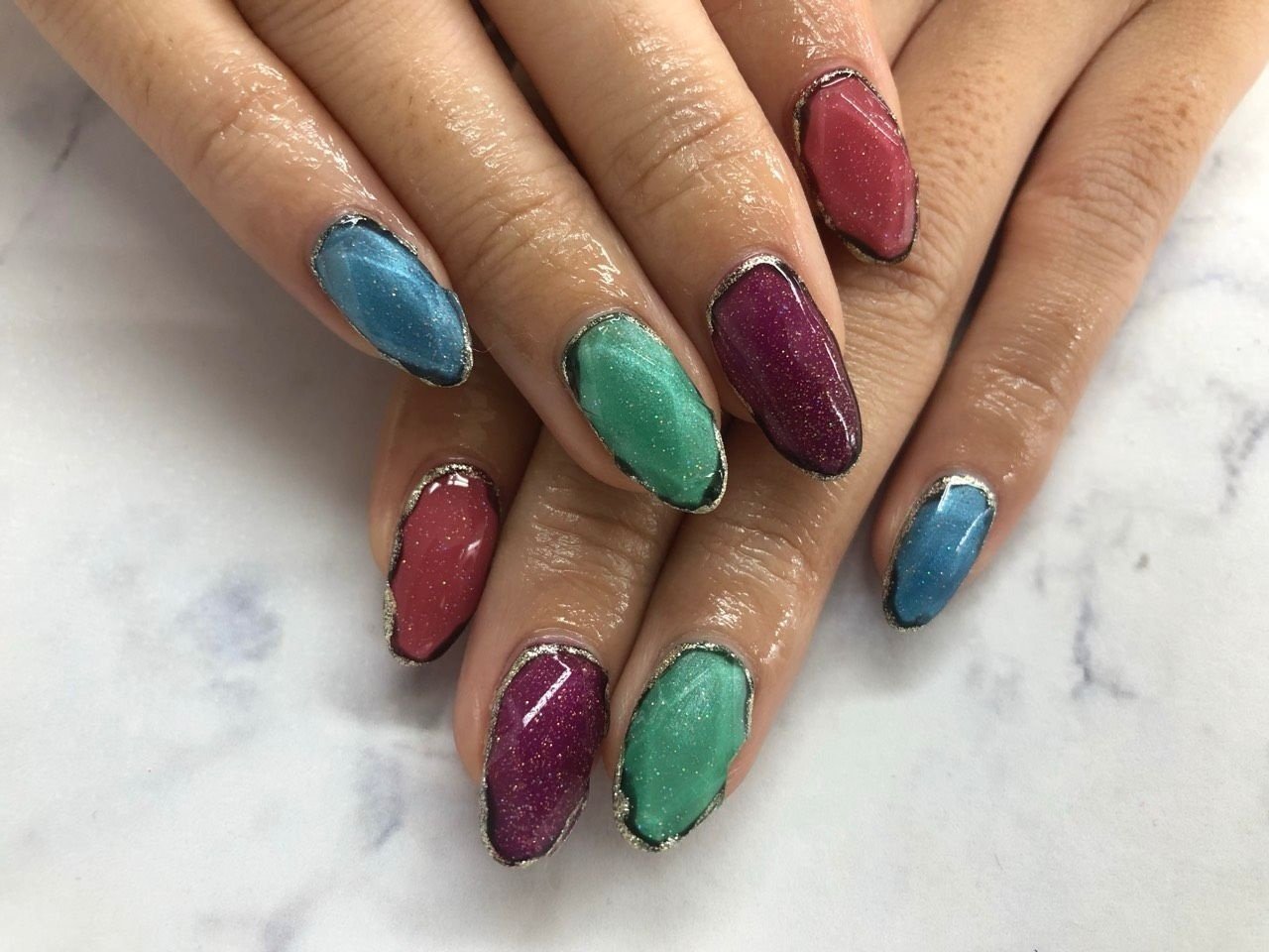 オールシーズン リゾート パーティー デート ハンド Fast Nail ファストネイル のネイルデザイン No ネイルブック