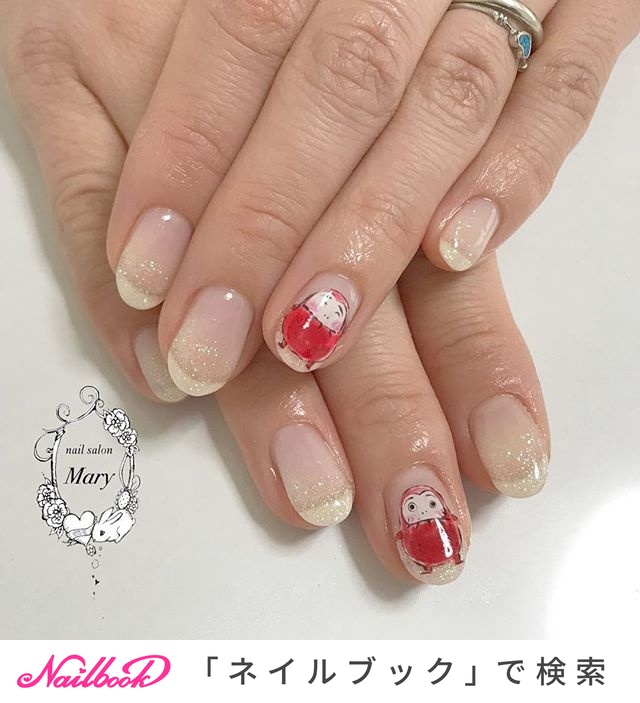 だるまさんがのネイルデザイン ネイルブック